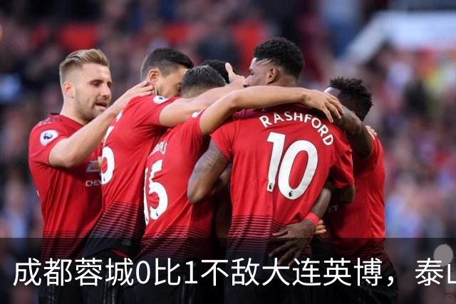 成都蓉城0比1不敌大连英博，泰山队决定冠军归属，大连球迷很期待